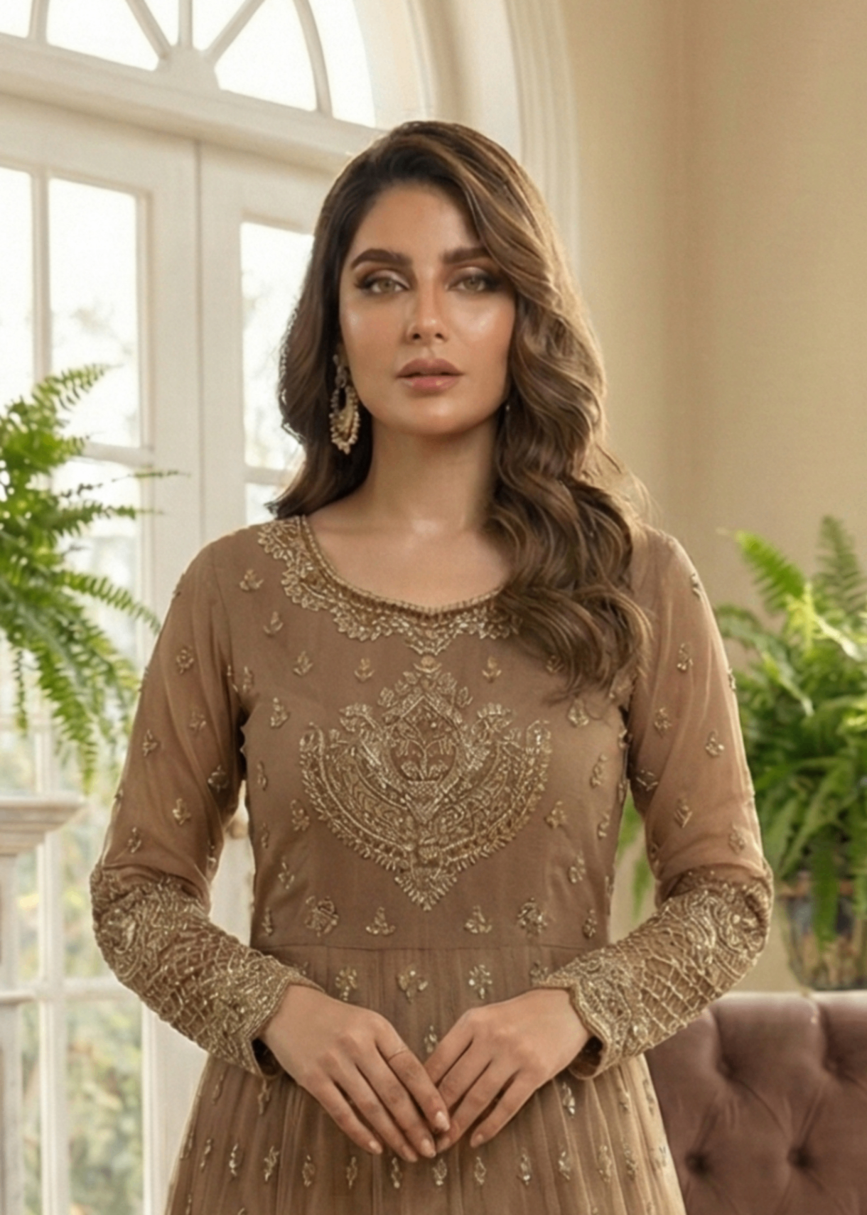 Diara Couture KAIRA US 552 BROWN Women 3pcs