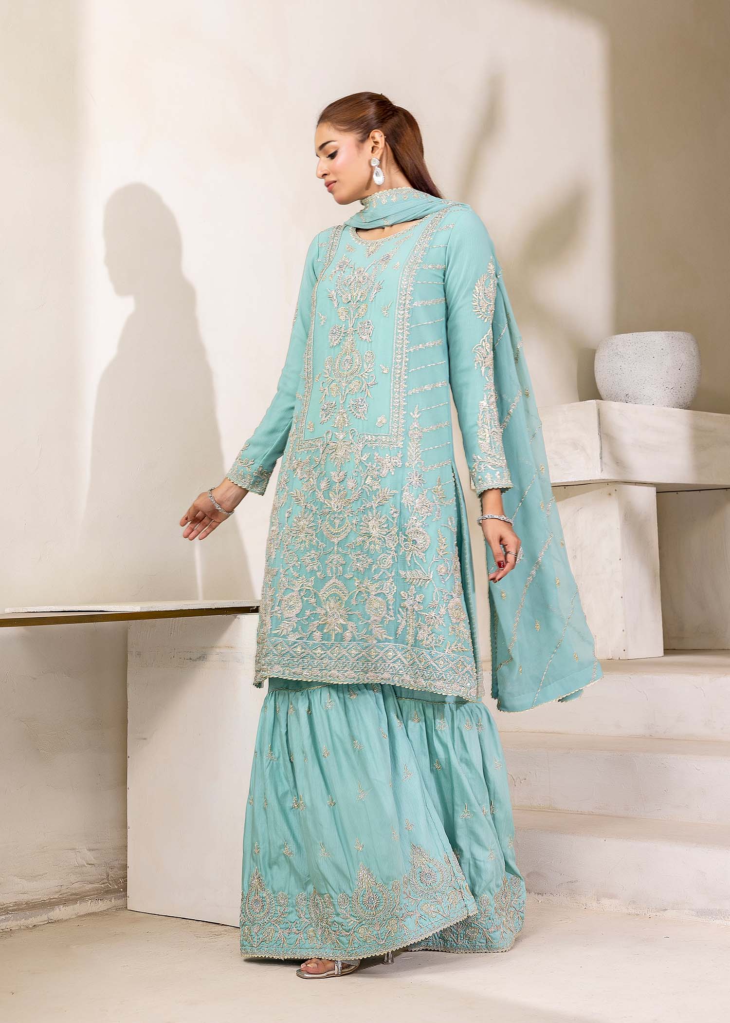 Kanwal Zainab AQUA ELEGANCE Women 3pcs