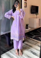 Tehzeeb Libas NOIR BLOOM Women 2pcs