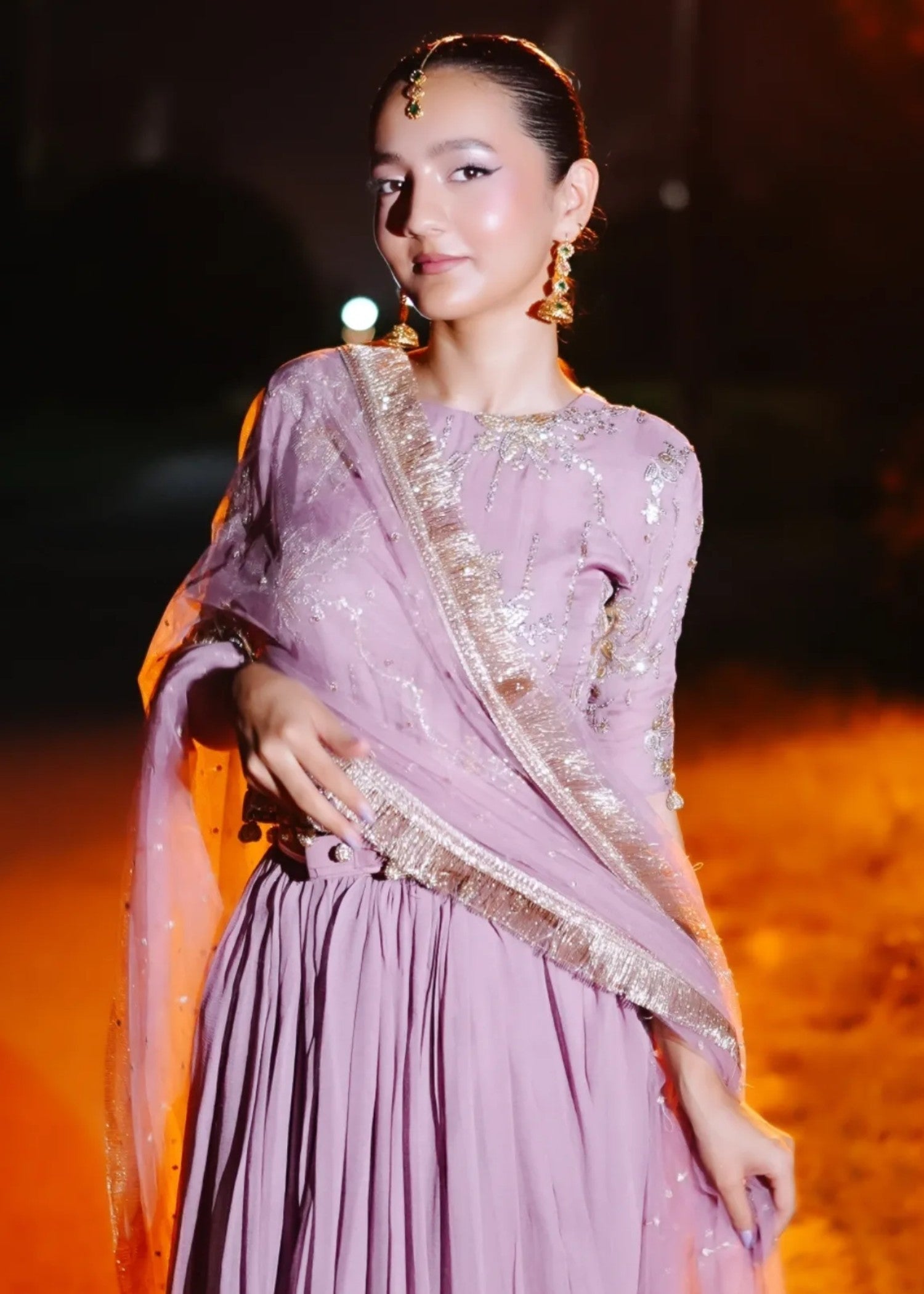 Fashion Trends 4 U Rabia's lehenga Women 3pcs