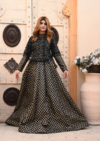 Miss & Mrs Black print jkt Women 1pcs