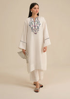 Hamna Kalim maria k white Women 2pcs