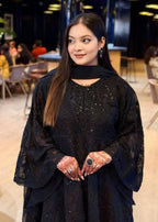 Inaaya Fashion JALPARI Black Women 3pcs