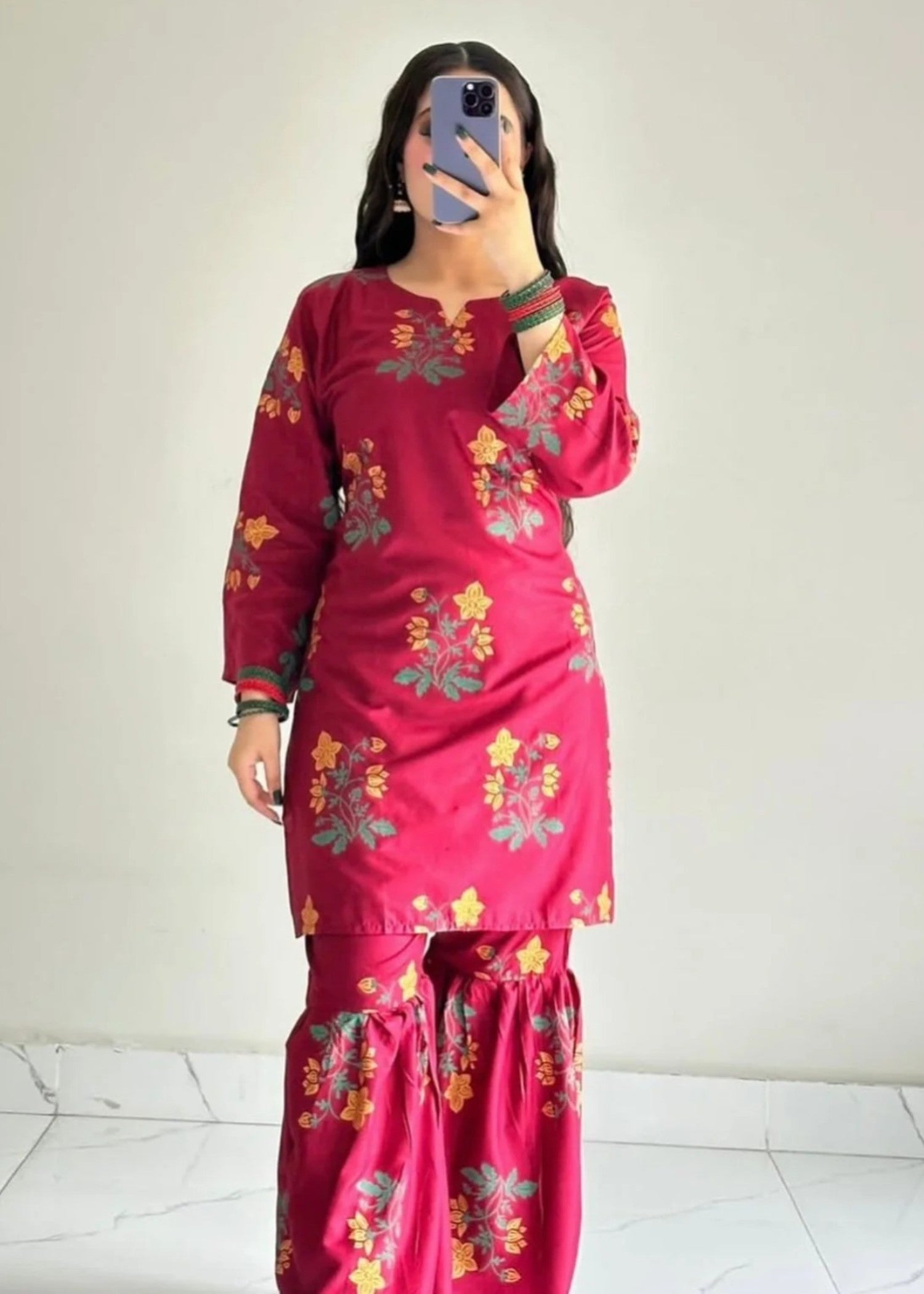 Chaudhary Arts Arabic Lawn Sharara Women 2pcs