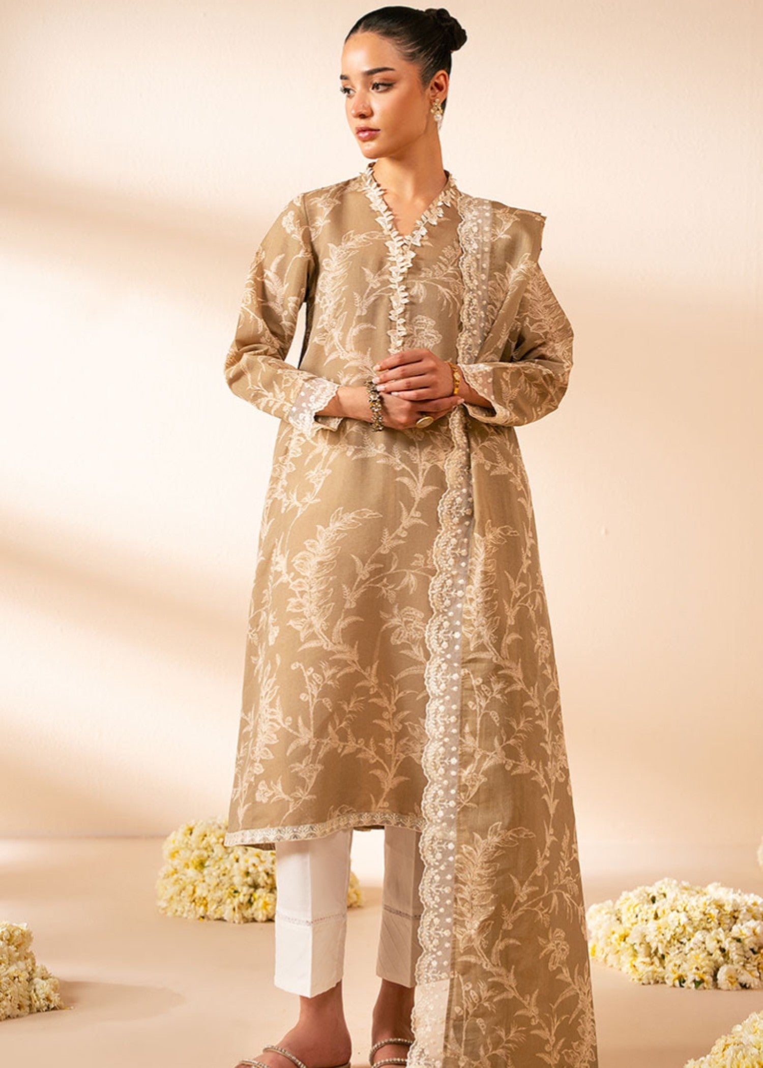 Cross Stitch SMOKE GREEN 0125RTWEMBCNT0304 Women 2pcs