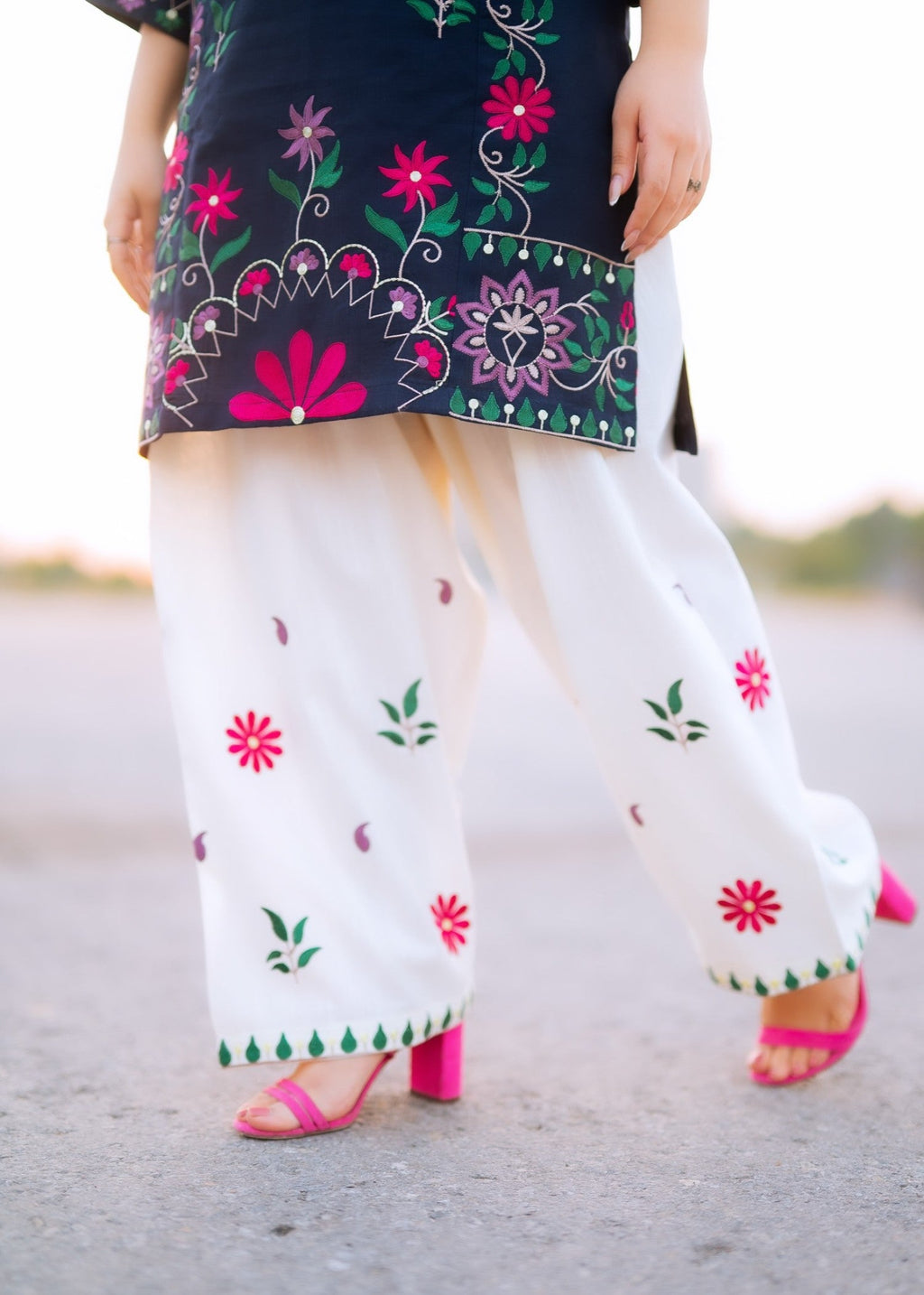 Tehzeeb Libas DANANEER EMBROIDERED Women 2pcs