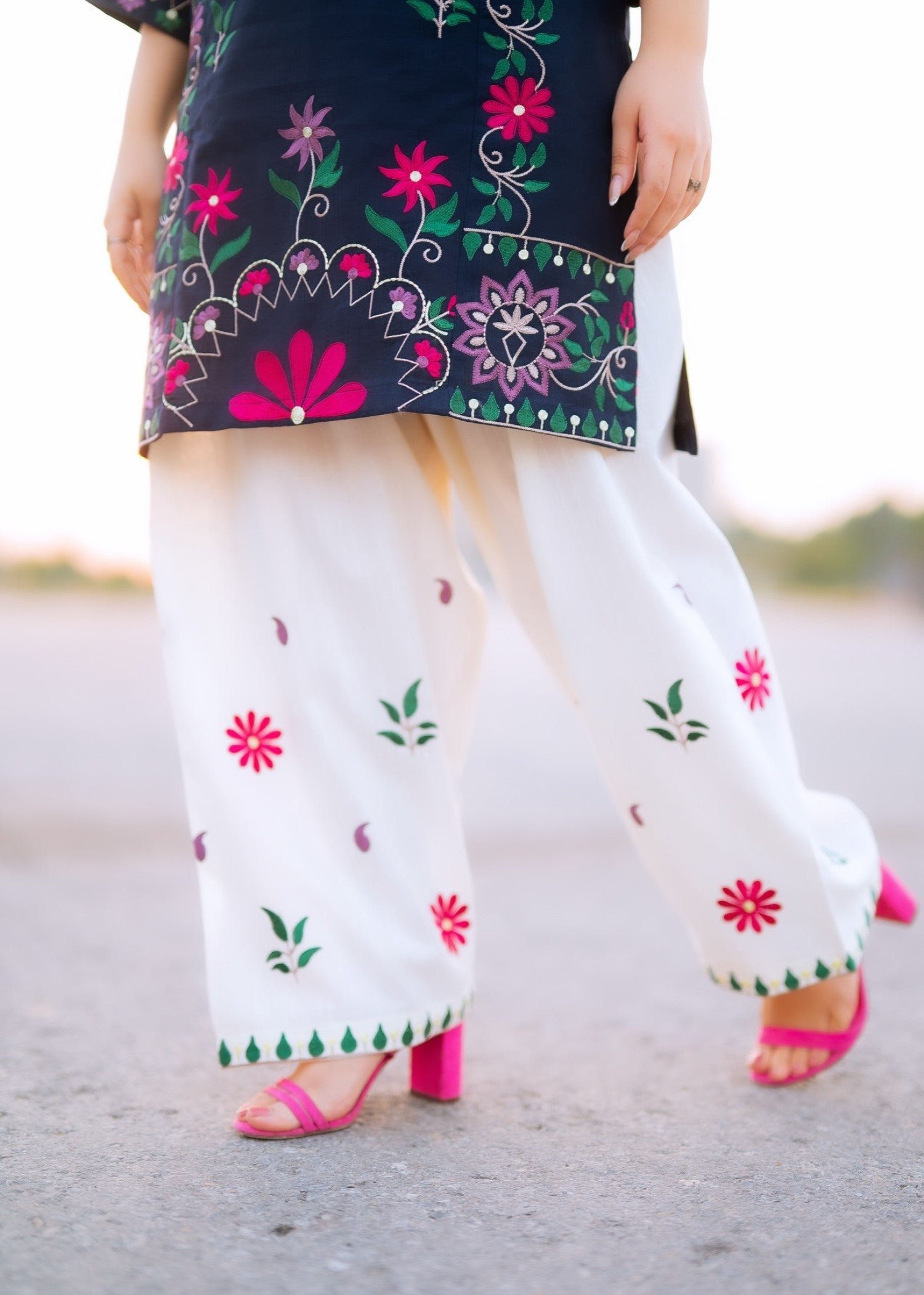 Tehzeeb Libas DANANEER EMBROIDERED Women 2pcs