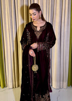 Laal Clothing Velvet V 07 Women 3pcs