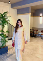 Libbas.Pk Sahara Beige Women 3pcs