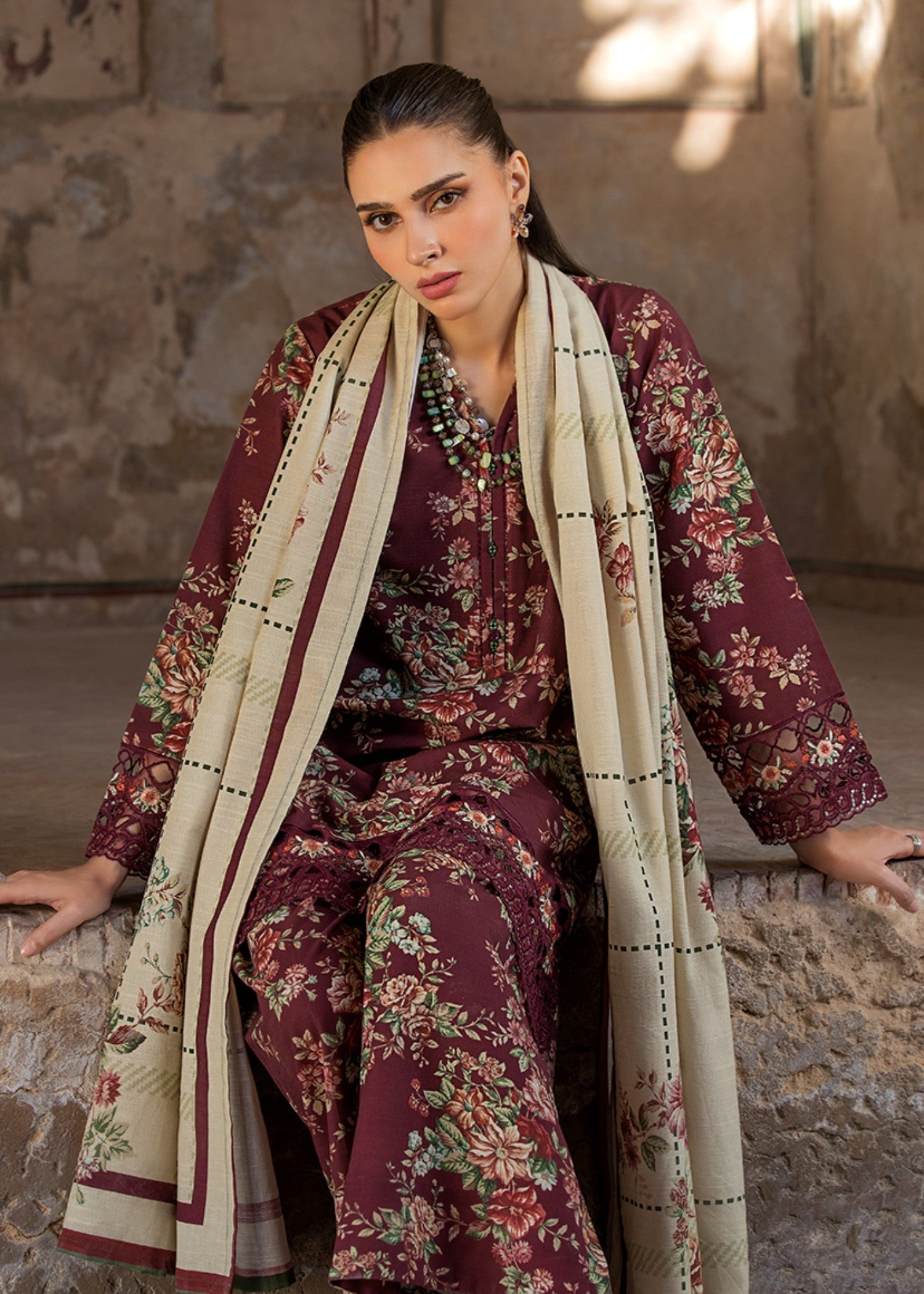 Bin Tayyab BT006513 MRN BGY Women 3pcs