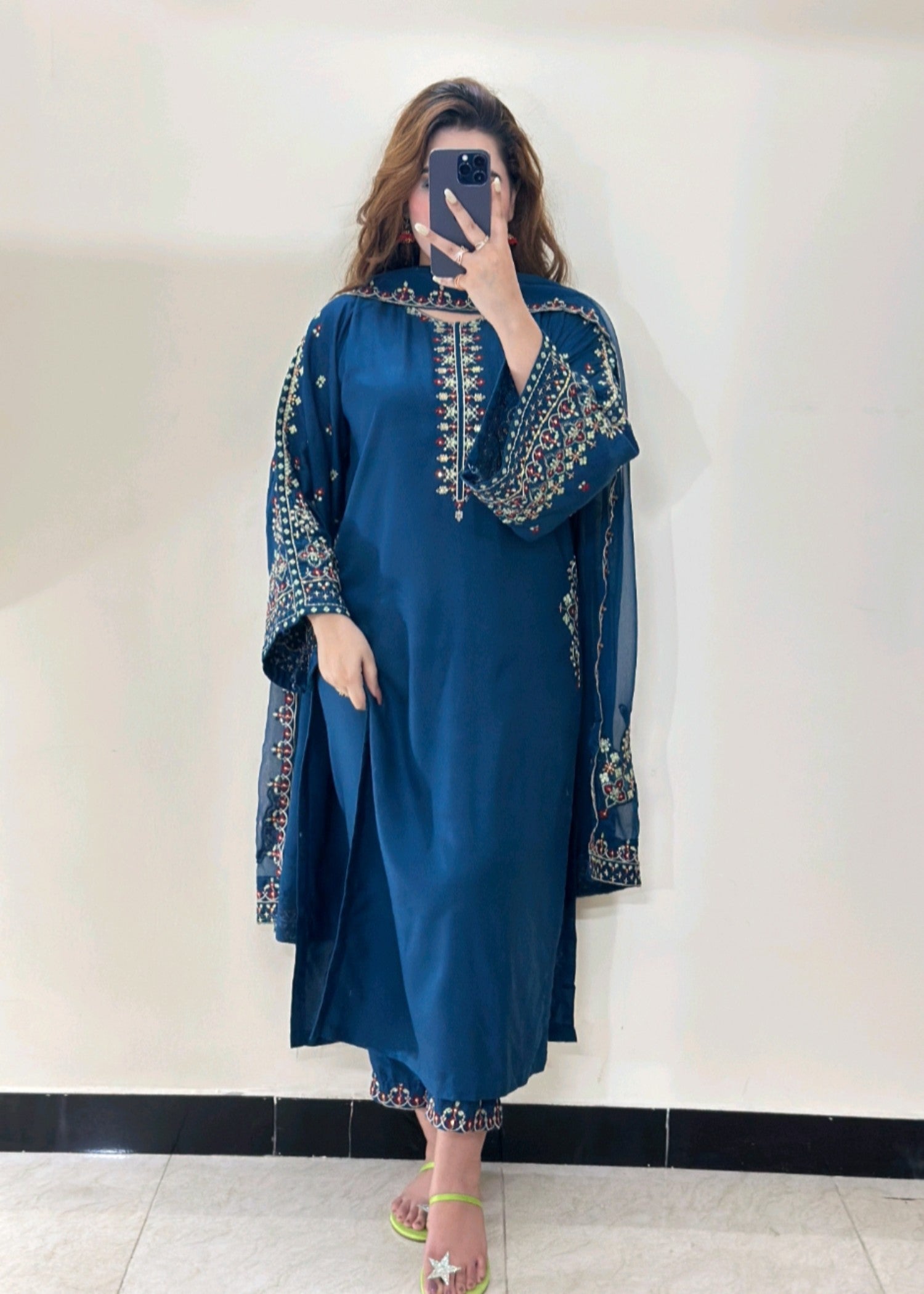 Tehzeeb Libas MASHAAL EMBROIDERED Women 3pcs