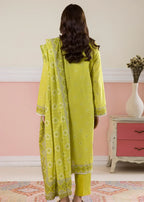 Zellbury WPS2532258 YELLOW GREEN Women 3pcs