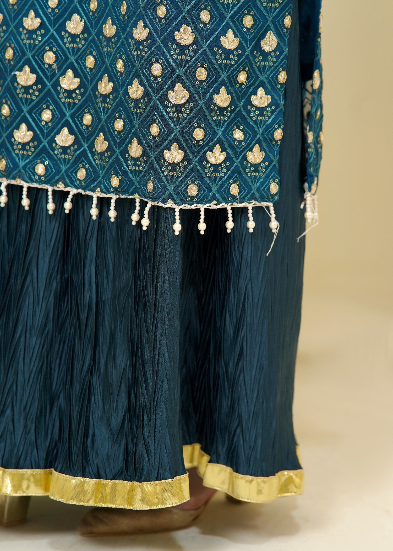 Rangoon Clothing Kubra Sapphire Blue Women 3pcs