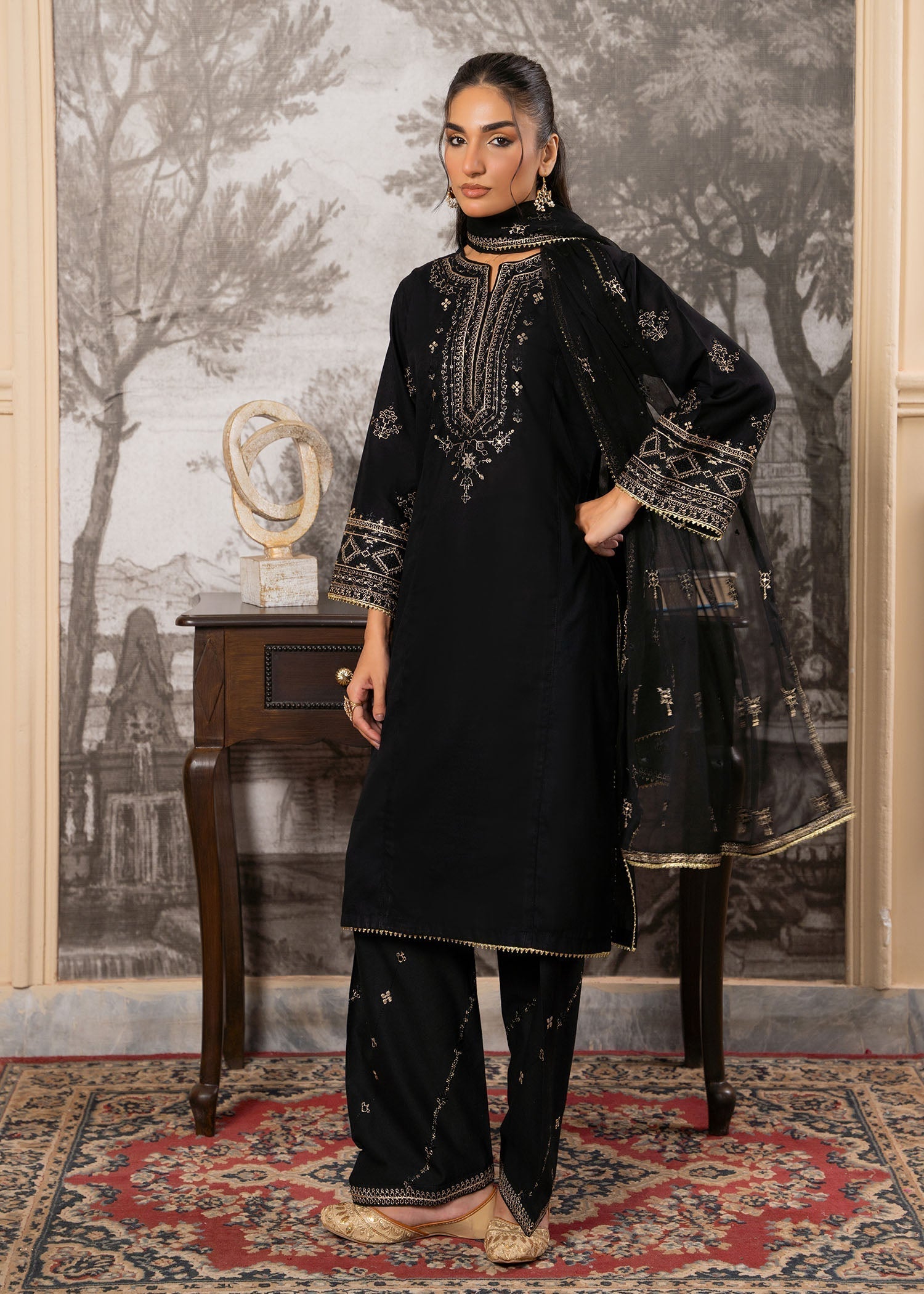 Momin Online Midnight Grace Women 3pcs