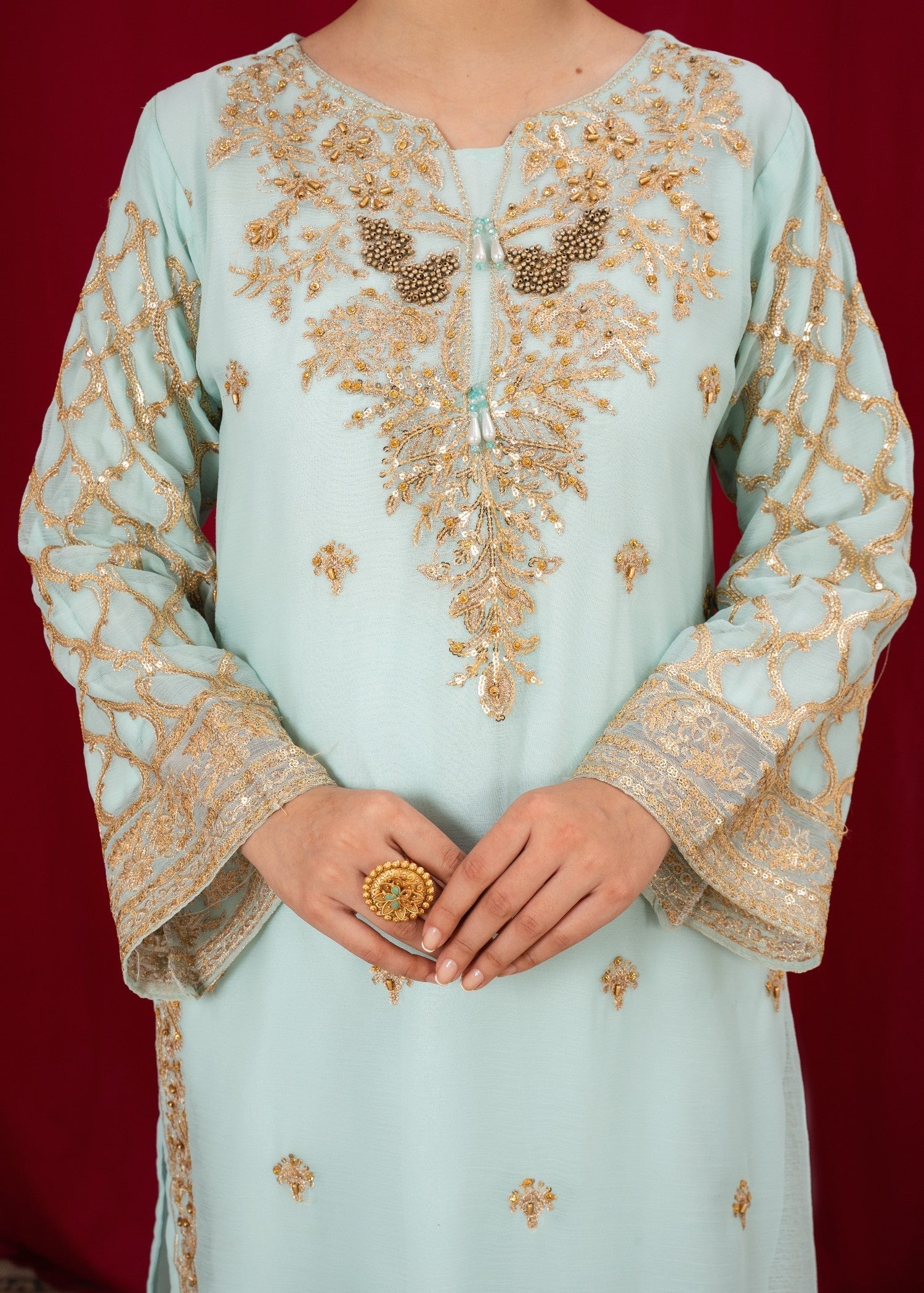 Four Season Boutique MEERUB ICEBLUE Women 3pcs