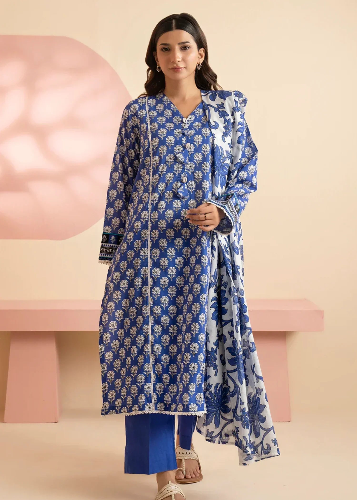 Zellbury WPS2531925 Blue Women 3pcs