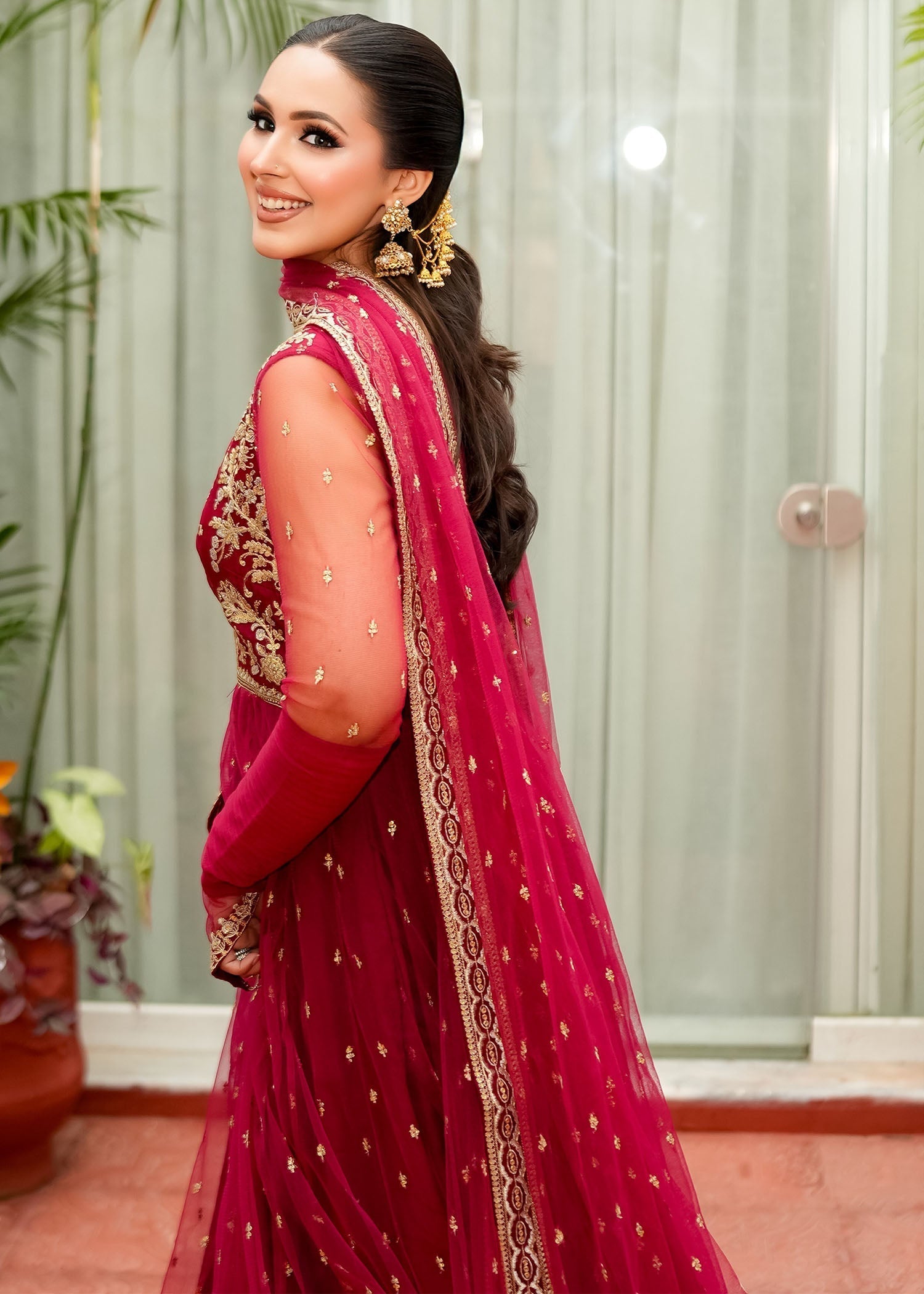 Rang-e-Haya Rosella (Maroon) Women 3pcs