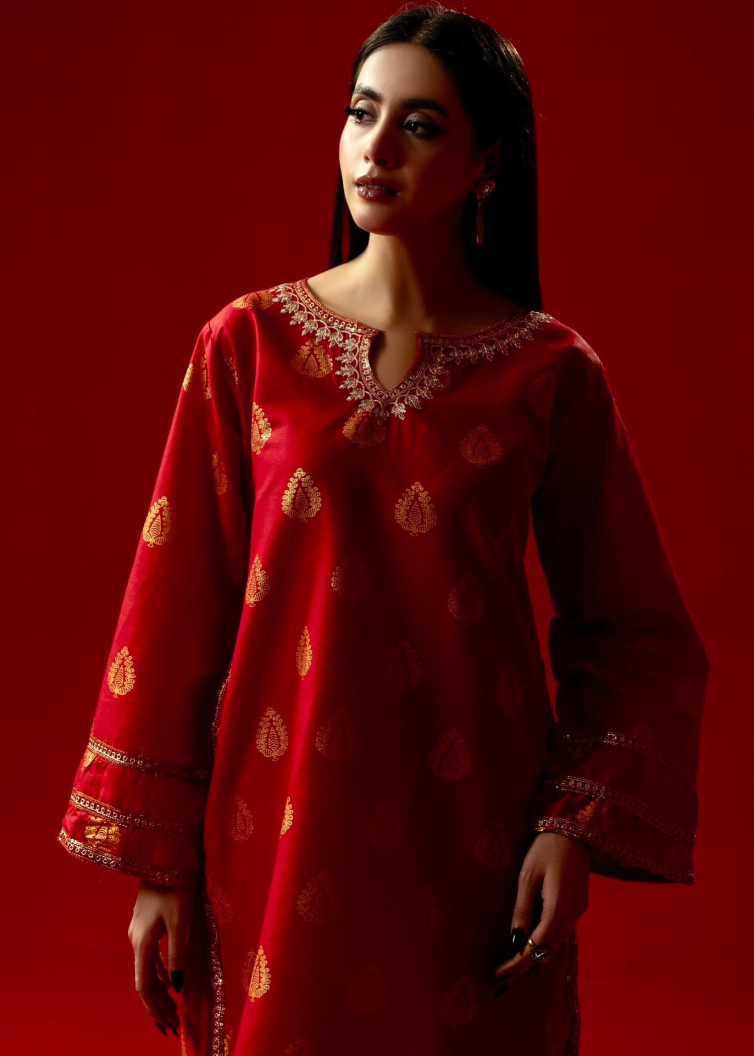 Zeenat & Zoha Ruby Pearl Women 2pcs