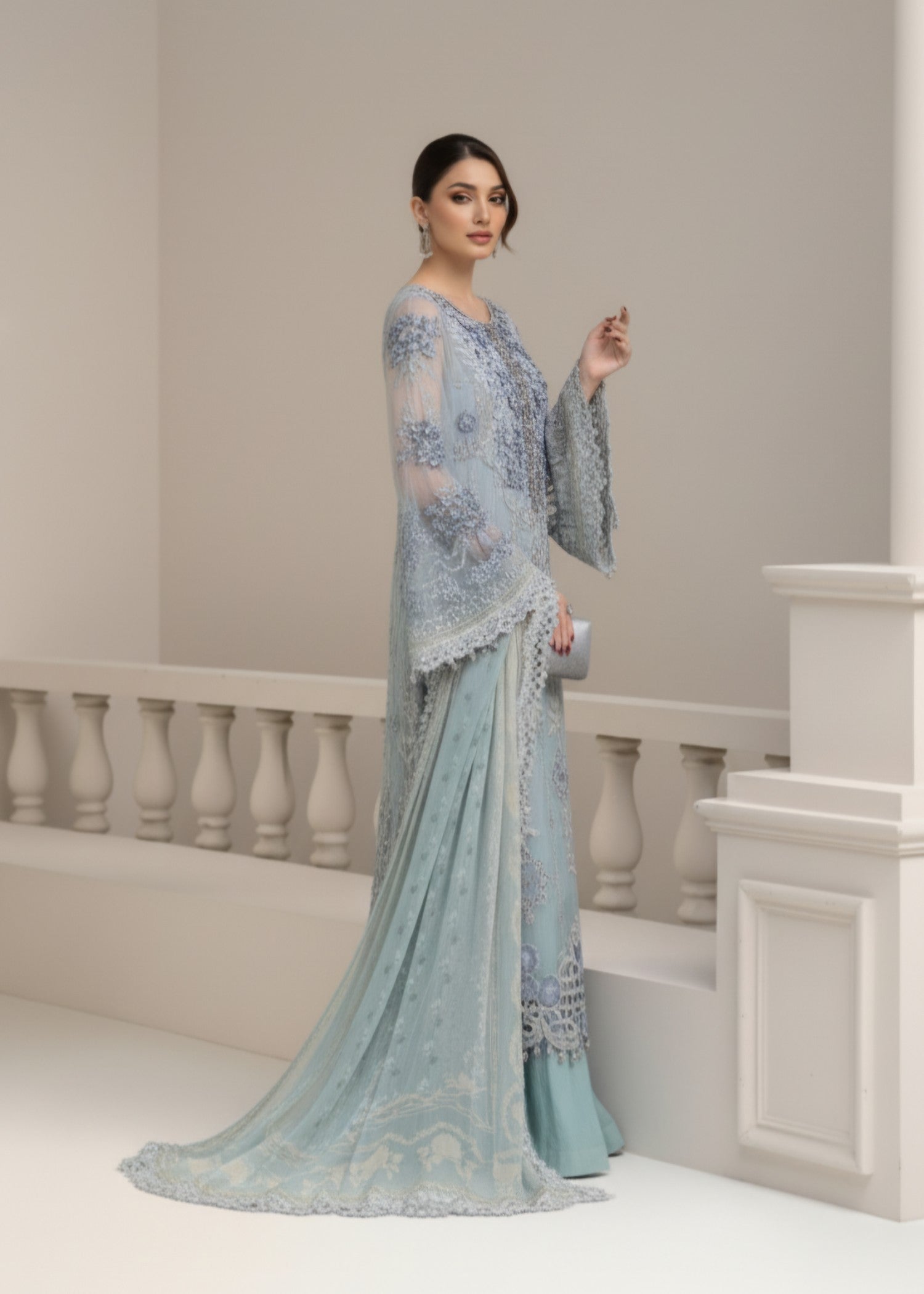 Malhaar Mal CF 4354 BLUE Women 3pcs