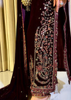 Laal Clothing Velvet V 07 Women 3pcs