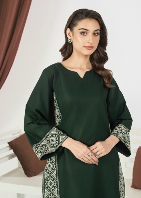 Shehroz Fashion Naaz Embroidery suit Women 2pcs