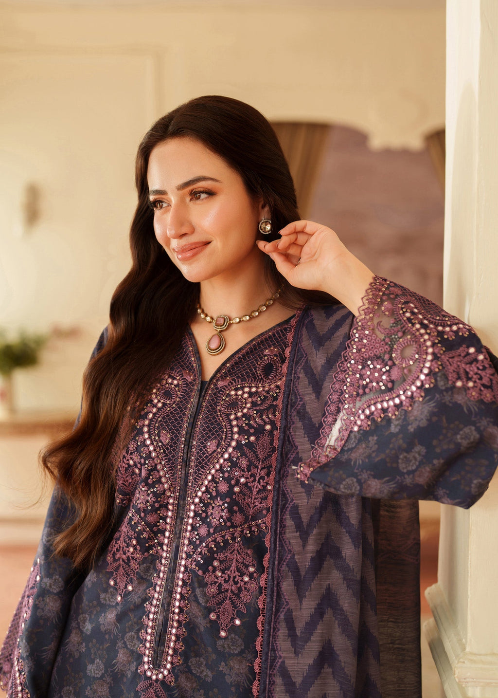 Mohagni BLS 55 STITCHED I UNSTITCHED Women 3pcs