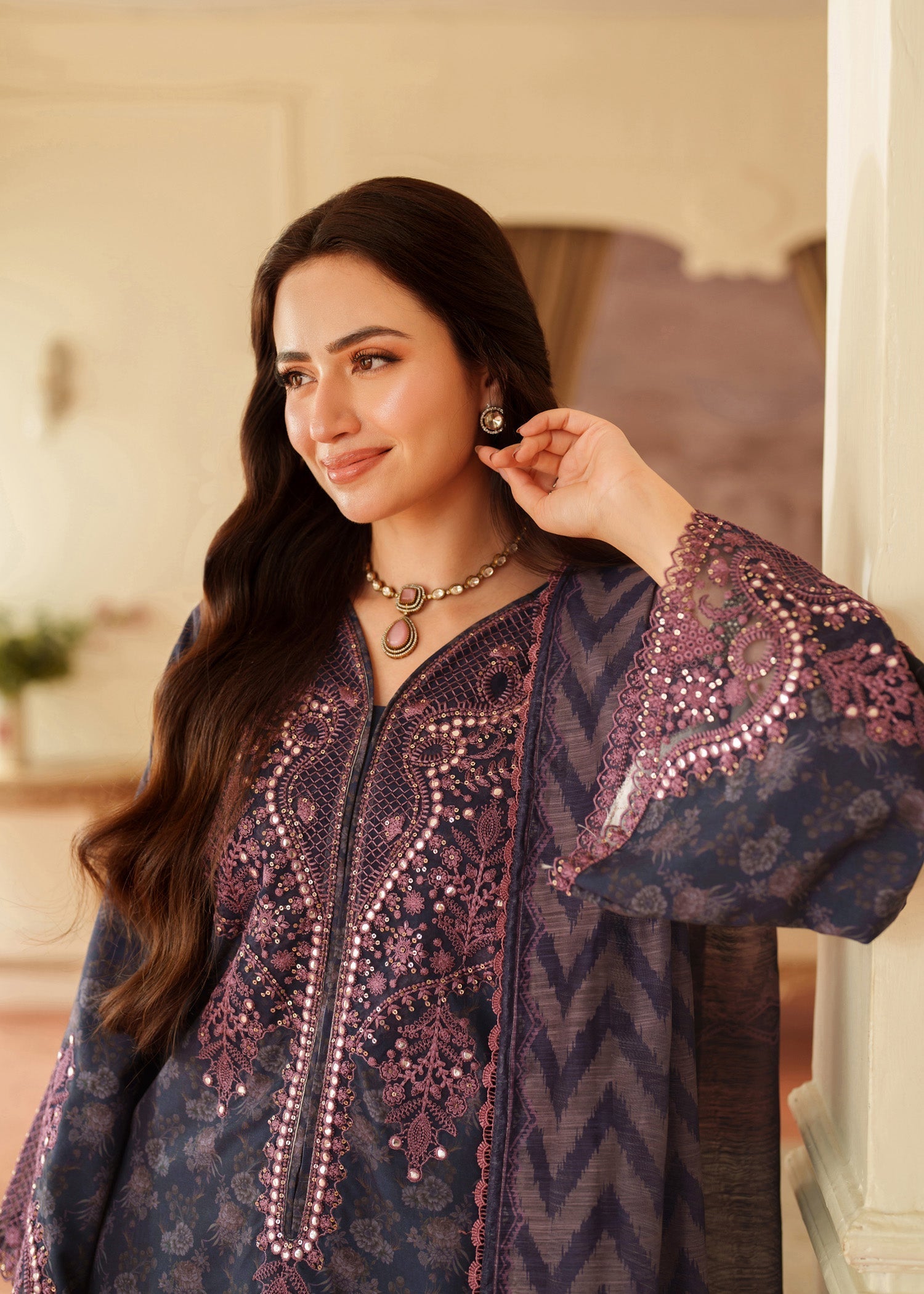 Mohagni BLS 55 STITCHED I UNSTITCHED Women 3pcs