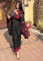 Tehzeeb Libas MAHI EMBROIDERED Women 3pcs