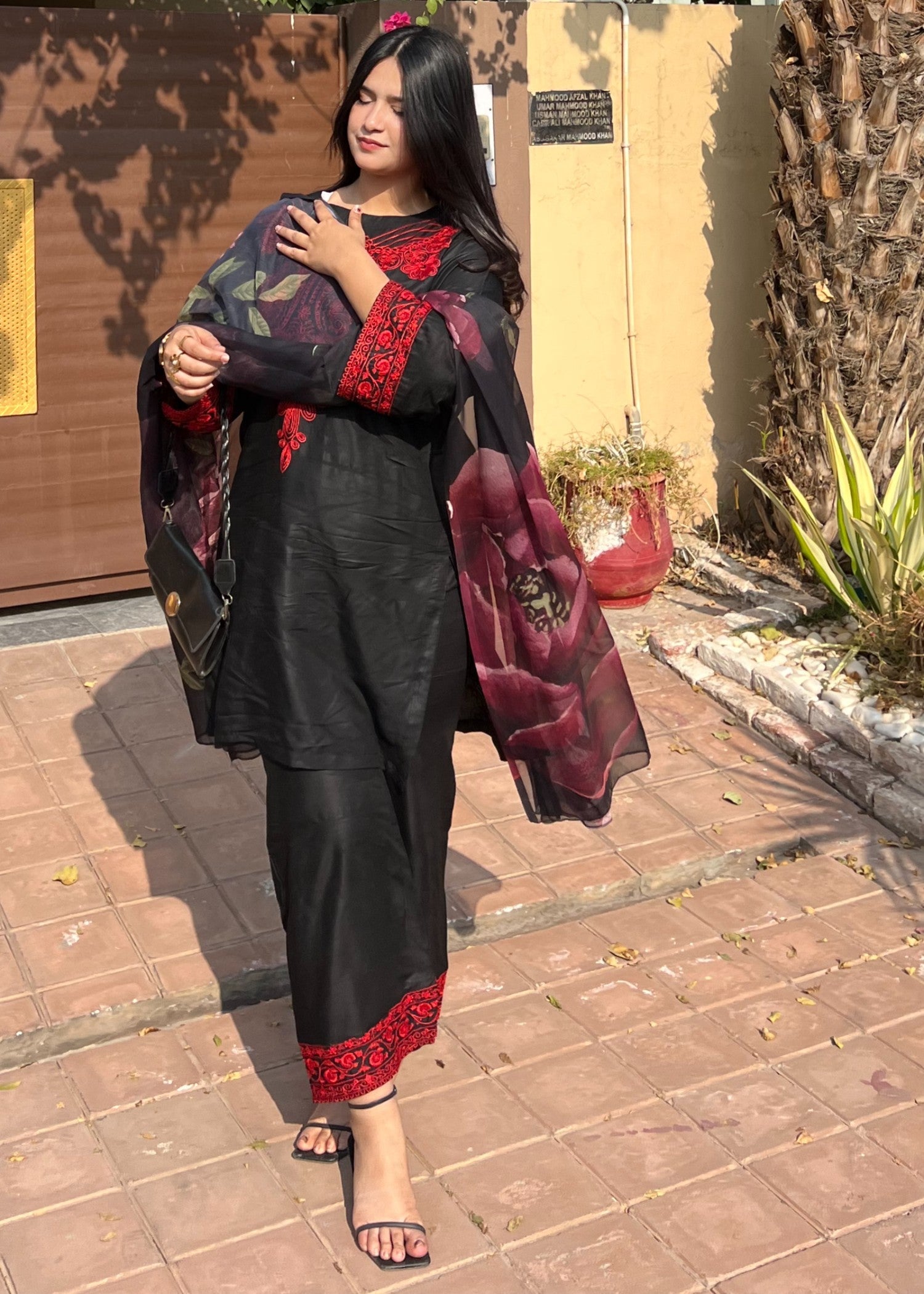 Tehzeeb Libas MAHI EMBROIDERED Women 3pcs