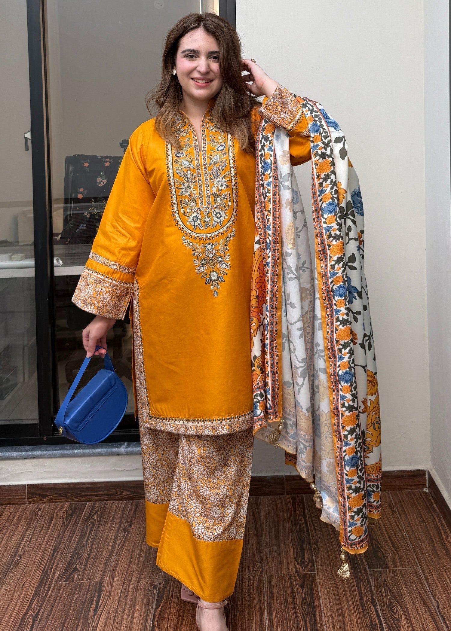 Tehzeeb Libas HAZEL EMBROIDERED Women 3pcs