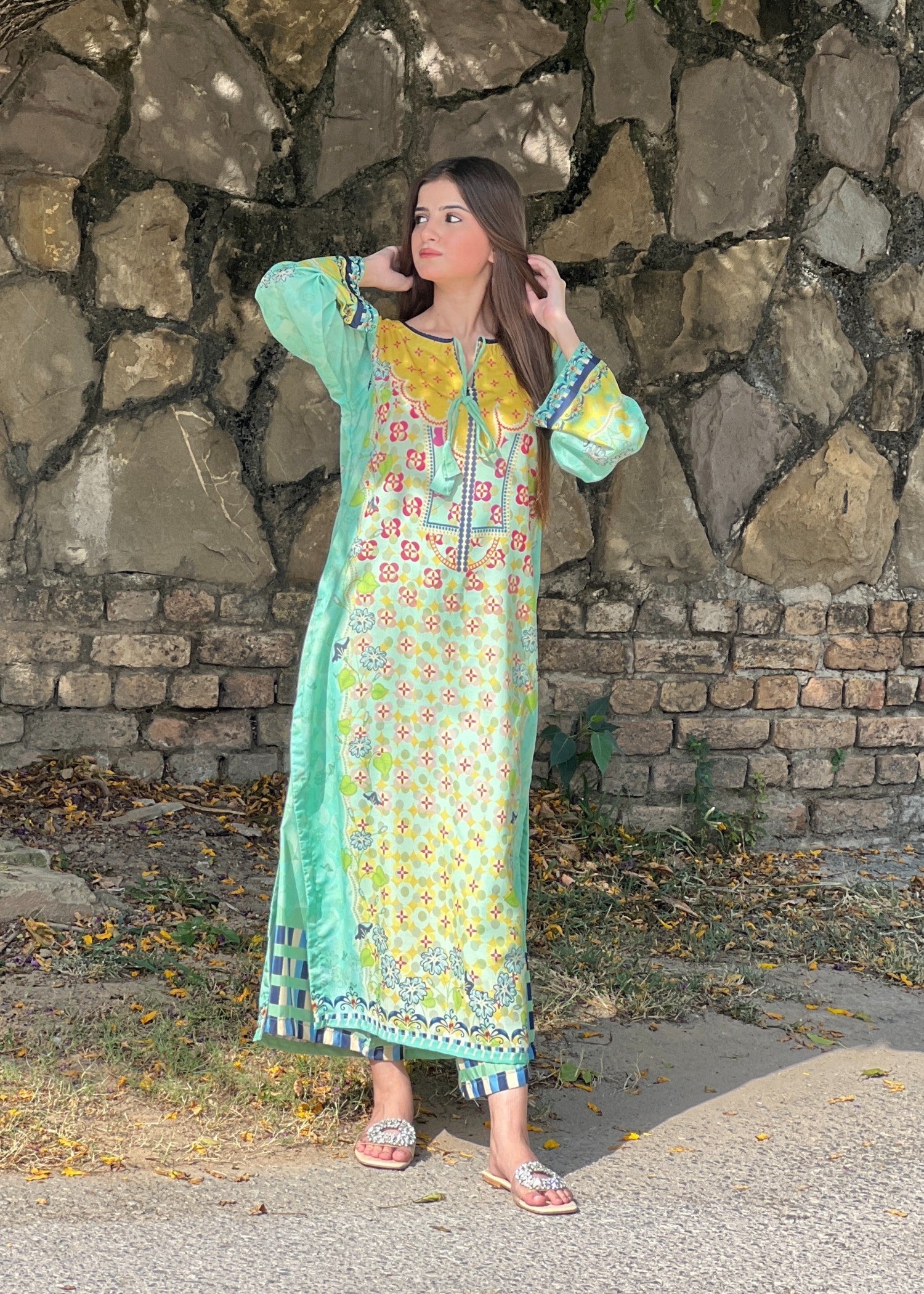 Tehzeeb Libas SHEEZA CORD SET Women 2pcs