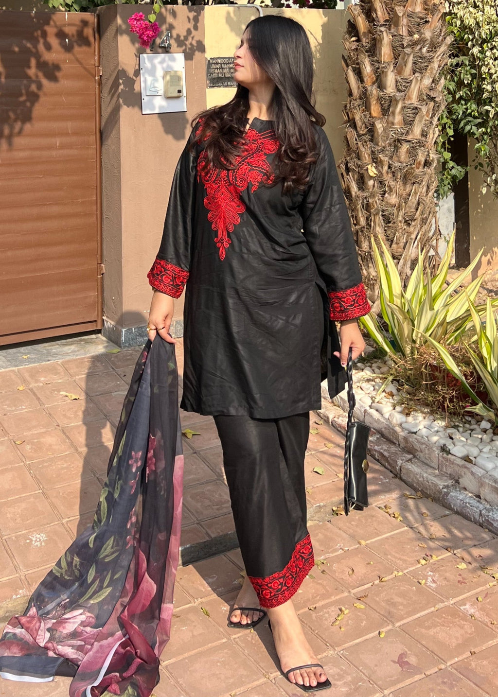 Tehzeeb Libas MAHI EMBROIDERED Women 3pcs