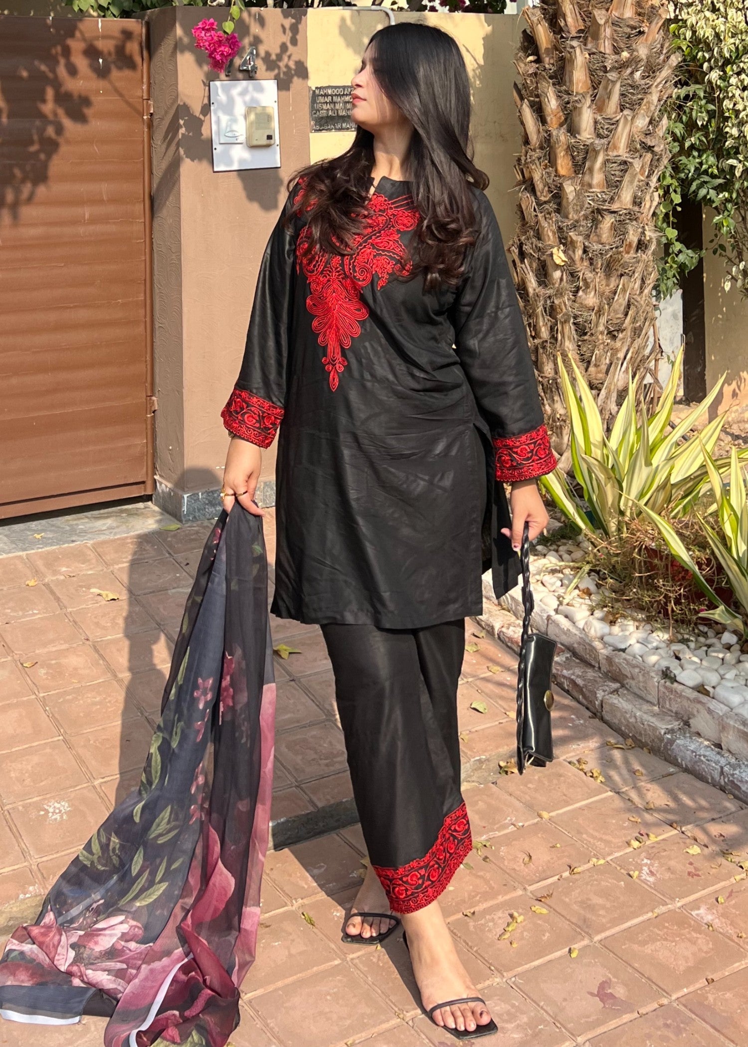 Tehzeeb Libas MAHI EMBROIDERED Women 3pcs