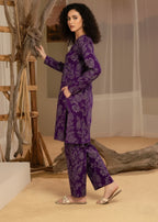 Hamna Kalim INDAS PURP,LE Women 2pcs