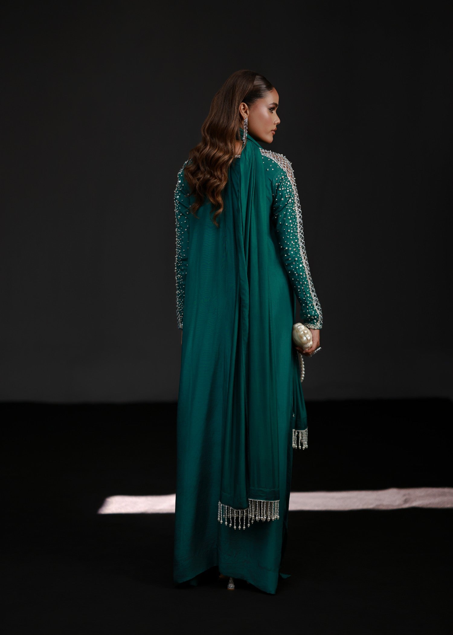 Ripret Emerald Gem Kaftan Women 2pcs