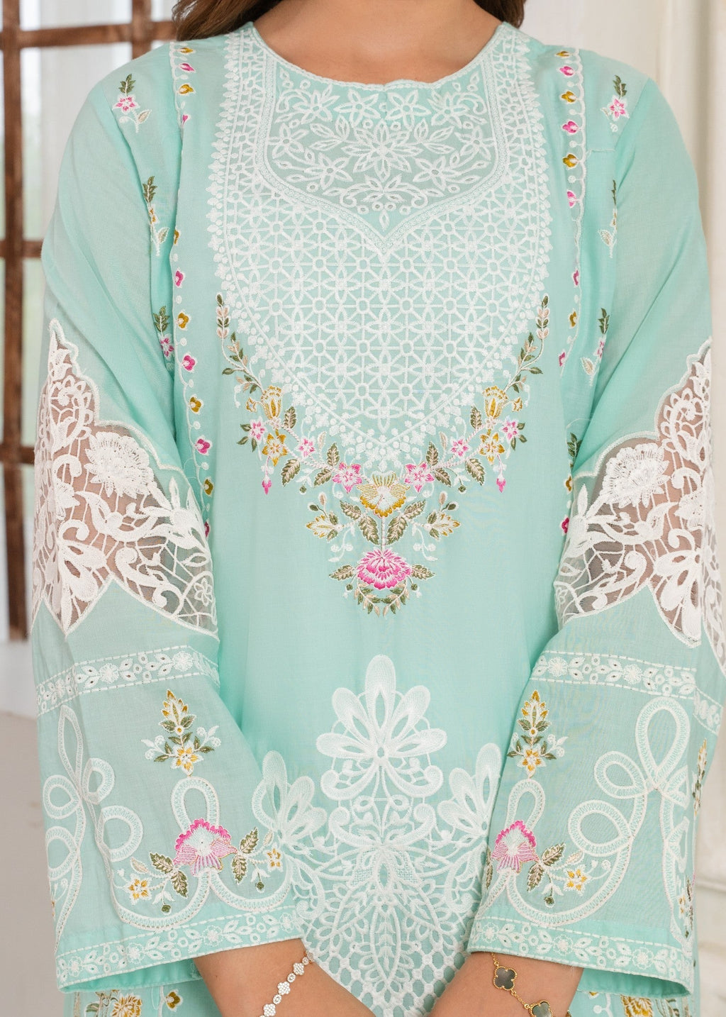 Sahibas By Mirza Sahibaan Aqua Women 3pcs