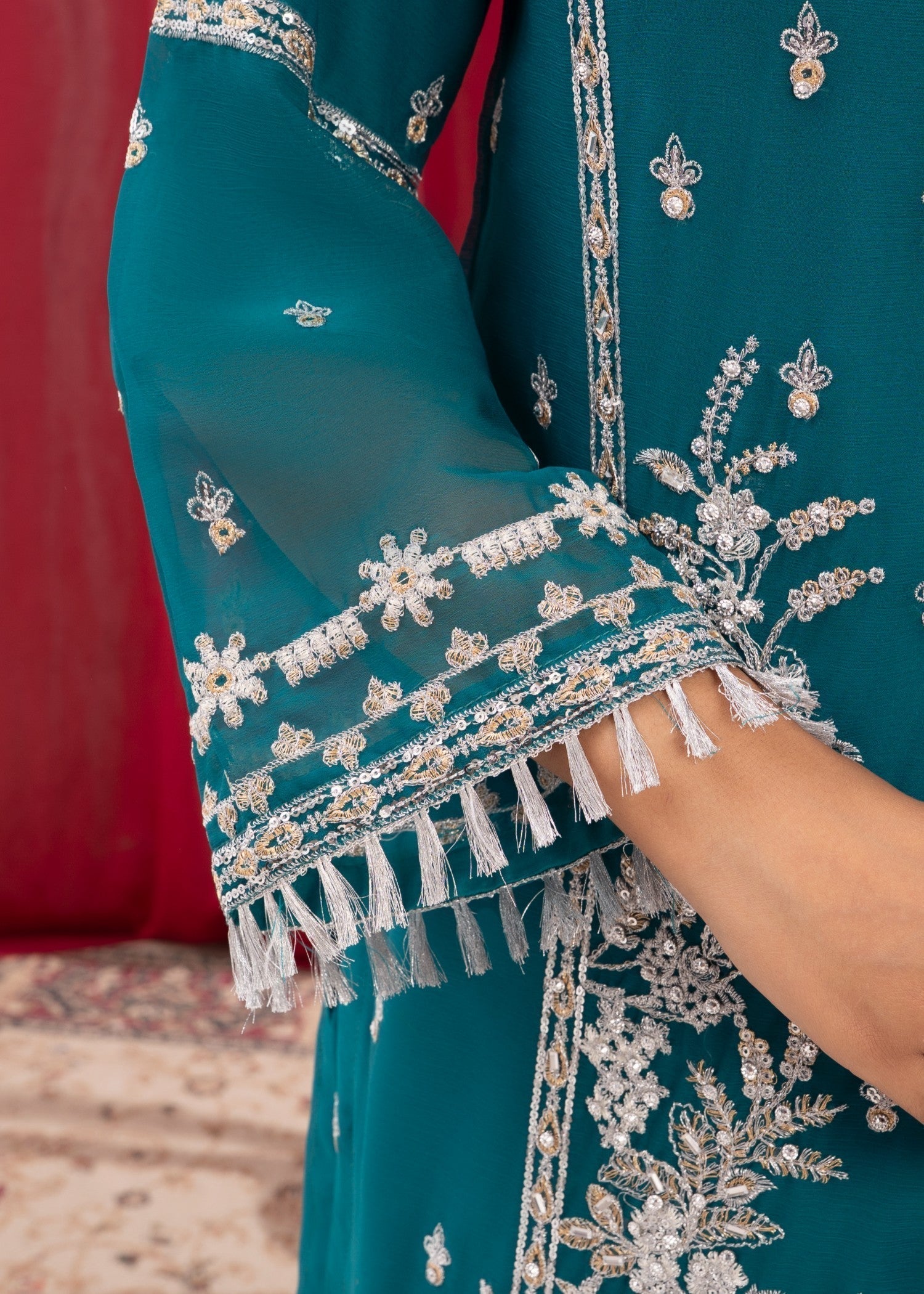 Four Season Boutique AFSHEEN SEA GREEN Women 3pcs