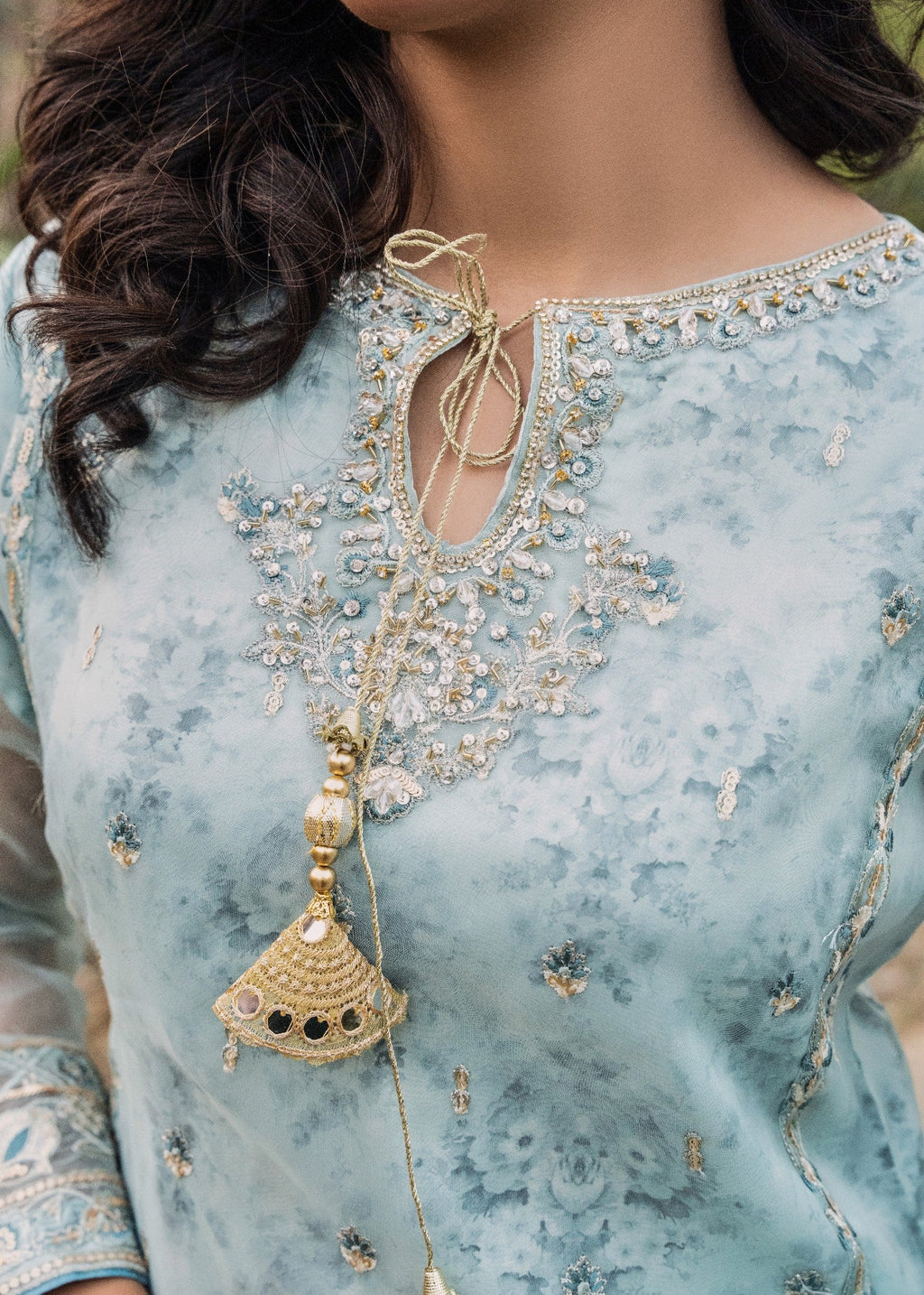 Maira Fashion Silk Sharara Set 77 Women 3pcs