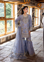 Diara Couture SHAHNOOR US 493 GREY Women 3pcs