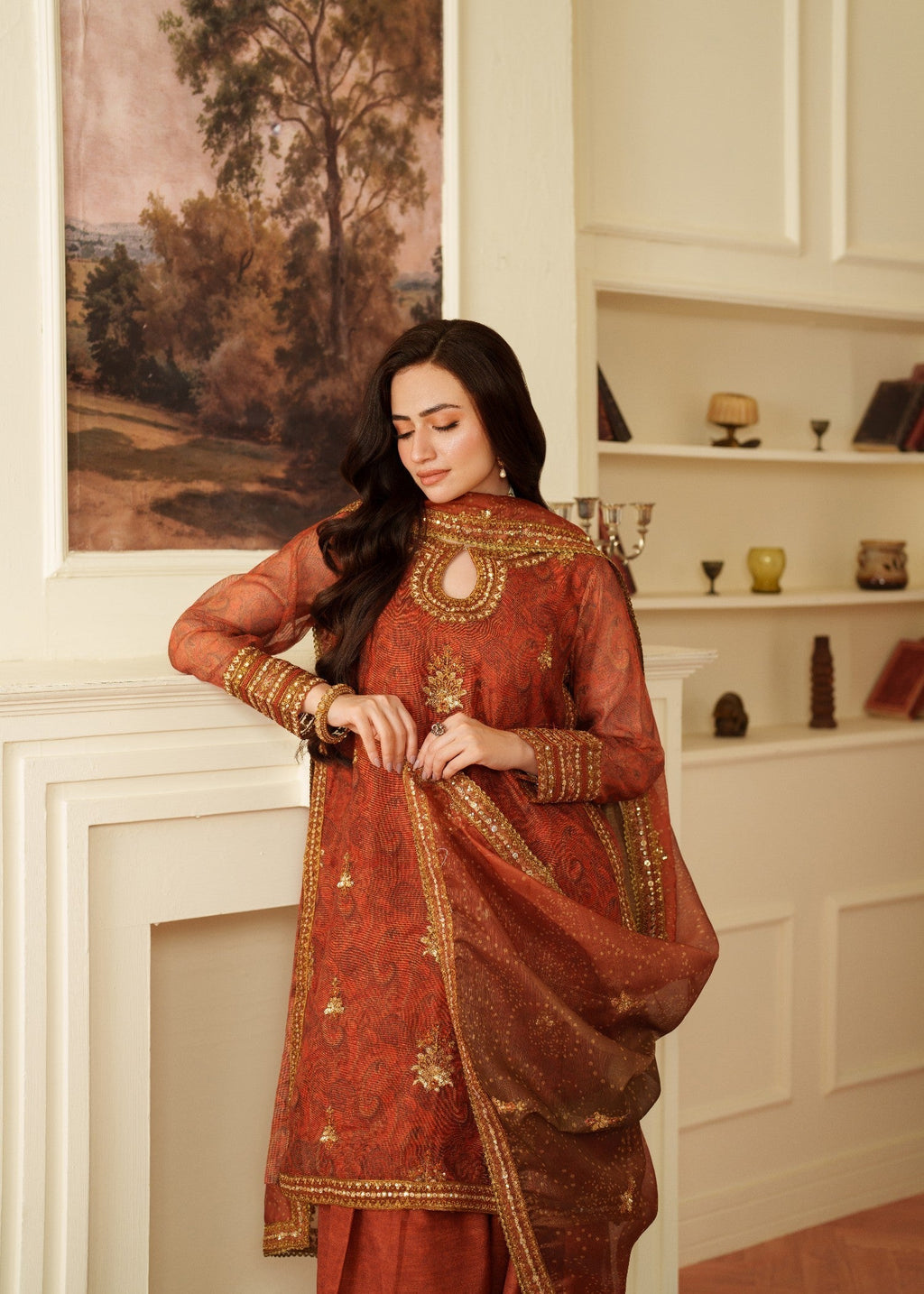 Mohagni LD 02 STITCHED I UNSTITCHED Women 4pcs