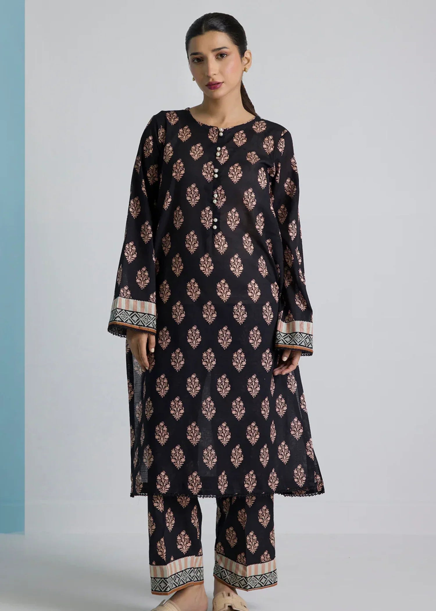 Zellbury WPS2522240 BLACK Women 2pcs