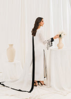 Rang-e-Haya Luxe Edge (White) Women 3pcs