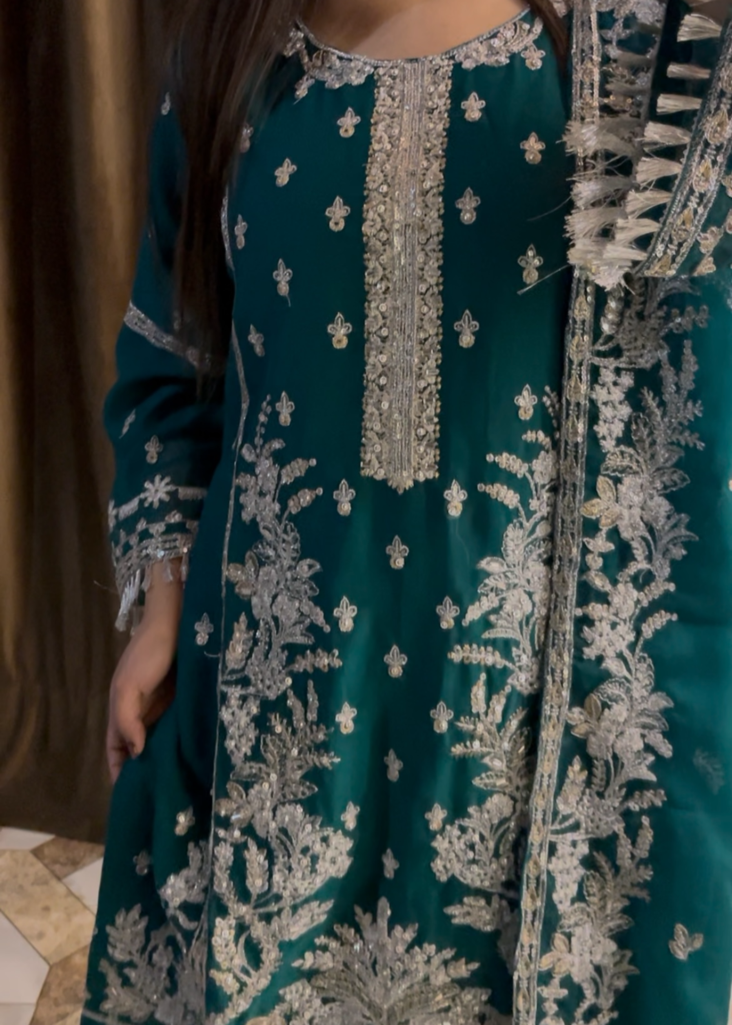 Four Season Boutique AFSHEEN SEA GREEN Women 3pcs