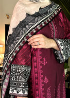 Bareen SLP07 PLUM Women 3pcs