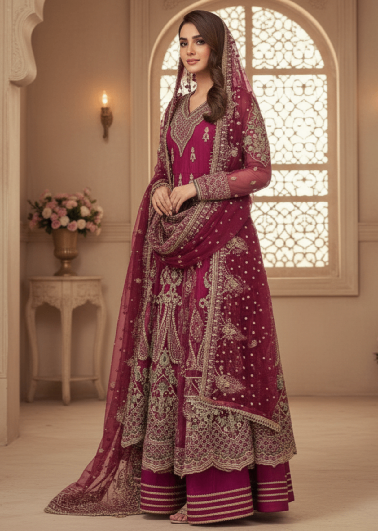 Diara Couture PARO US 586 BURGUNDY Women 3pcs