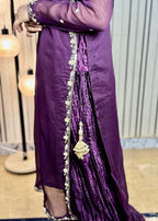 Suits By Sadia Purple crush Women 3pcs