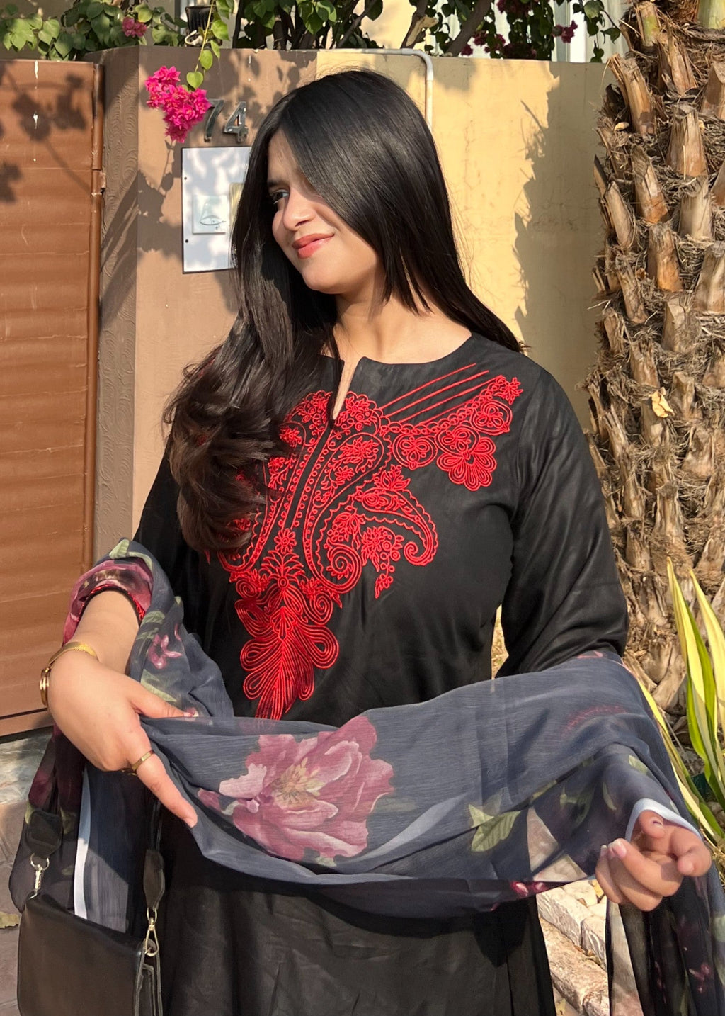 Tehzeeb Libas MAHI EMBROIDERED Women 3pcs