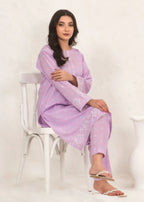 Ochre Cotton Printed Suit SOLP 10 Women 2pcs