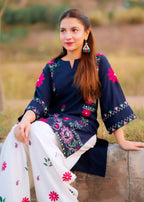 Tehzeeb Libas DANANEER EMBROIDERED Women 2pcs