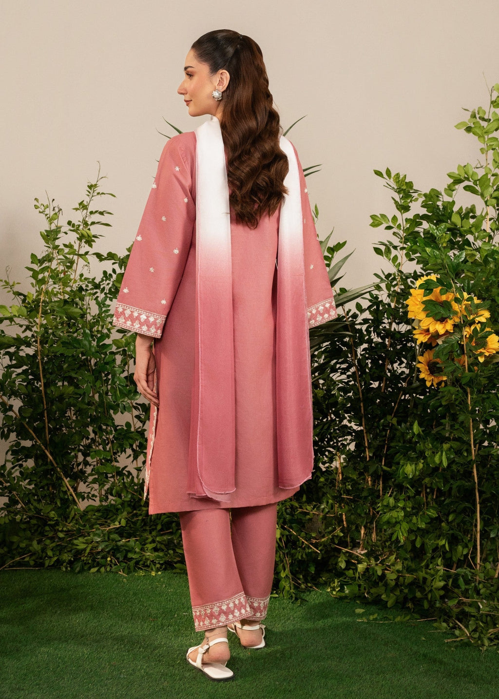 Tehzeeb Libas BARBIE EMBROIDERED Women 3pcs